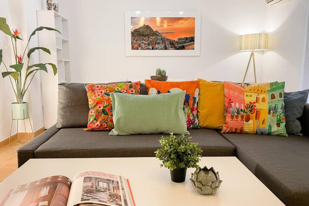 Coqueto Y Amplio Apartamento A 15 Min De La Playa Alicante Zewnętrze zdjęcie