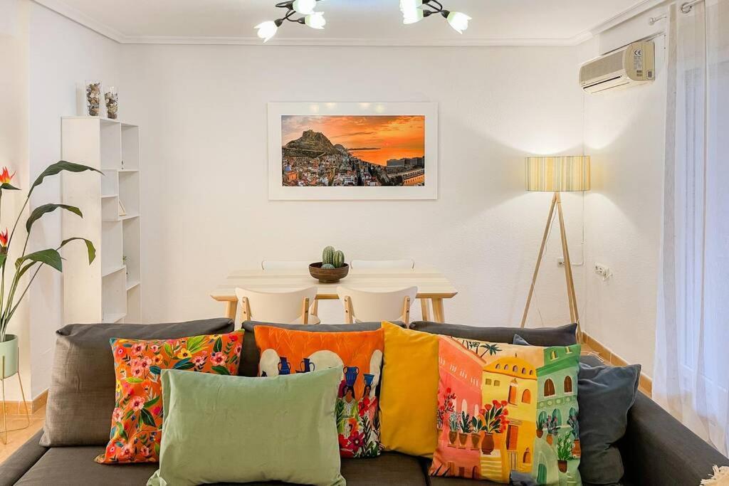 Coqueto Y Amplio Apartamento A 15 Min De La Playa Alicante Zewnętrze zdjęcie
